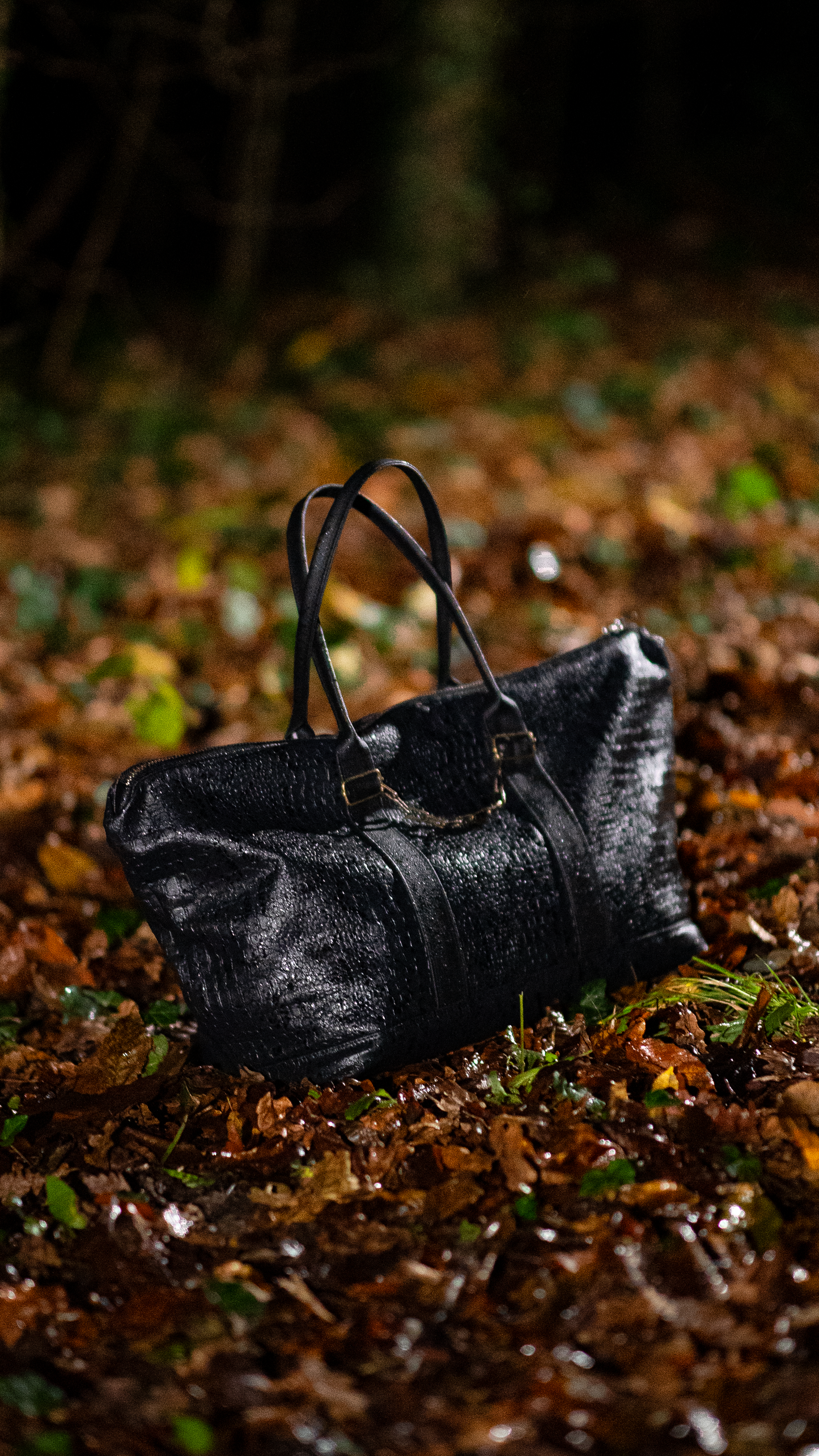 Black Croco Bag