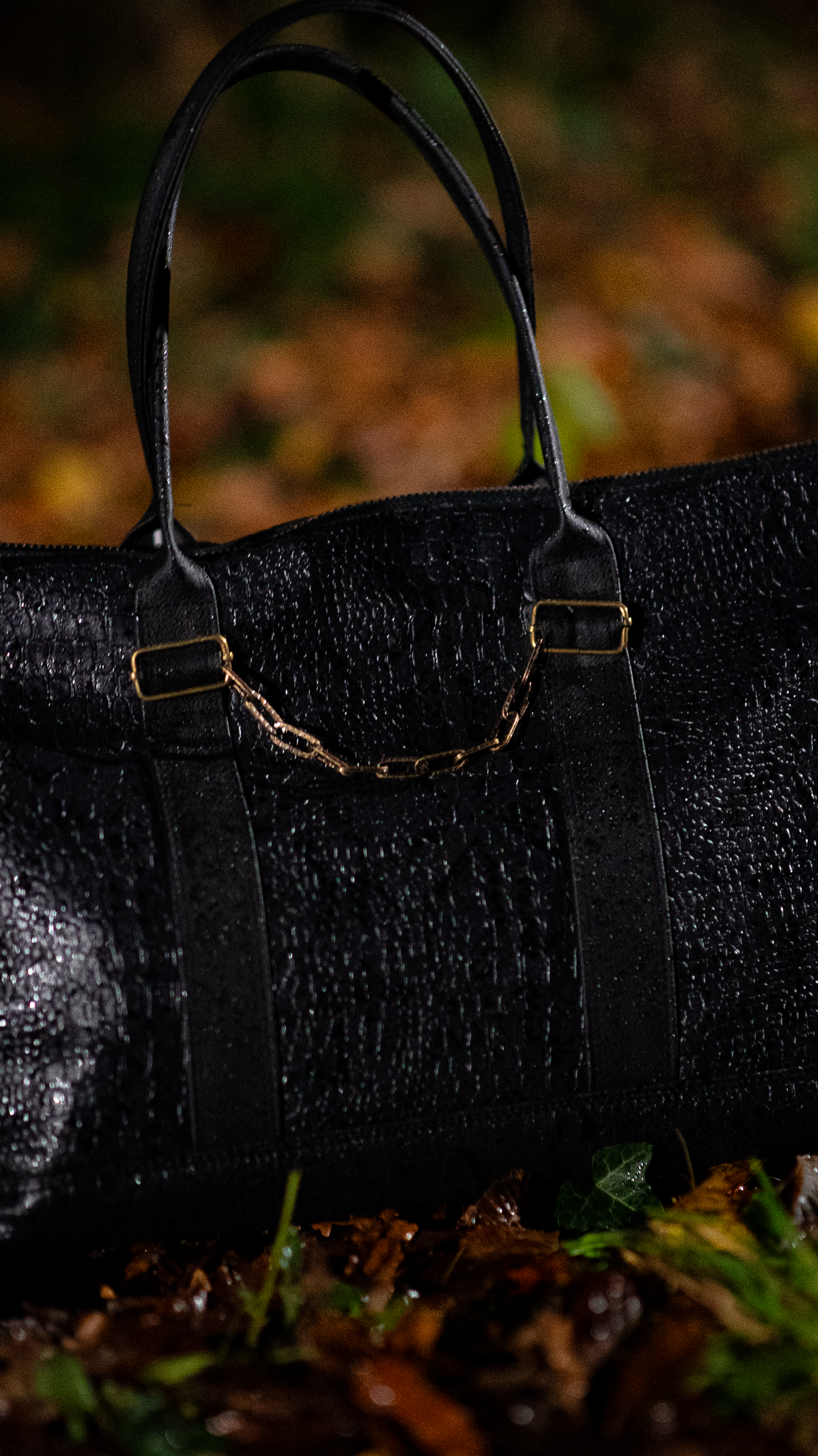 Black Croco Bag