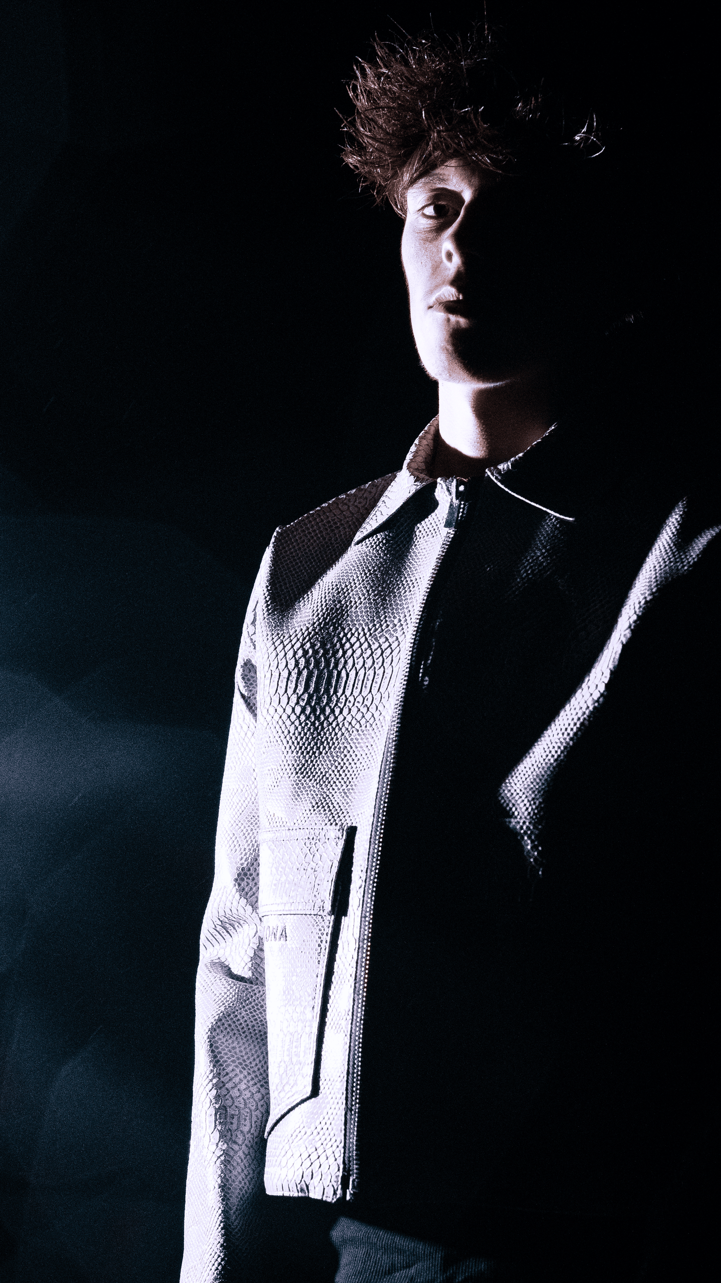 V1 - White croco