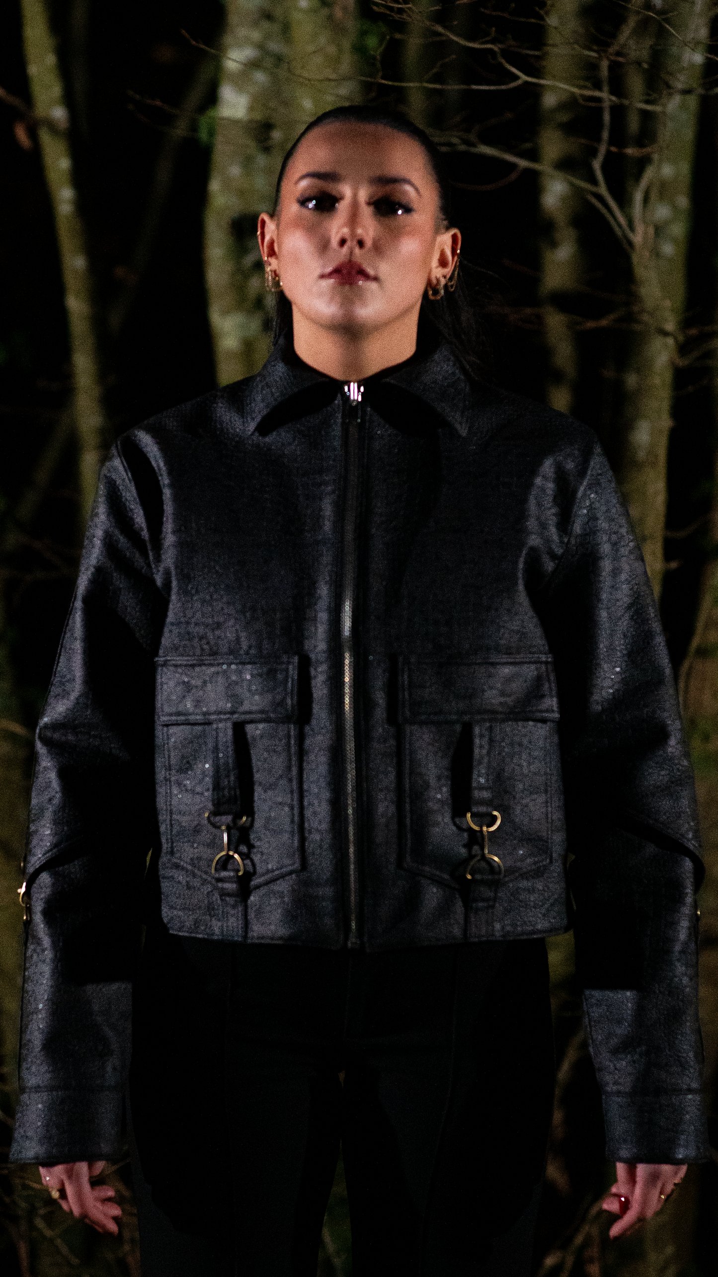 V2 - Black croco
