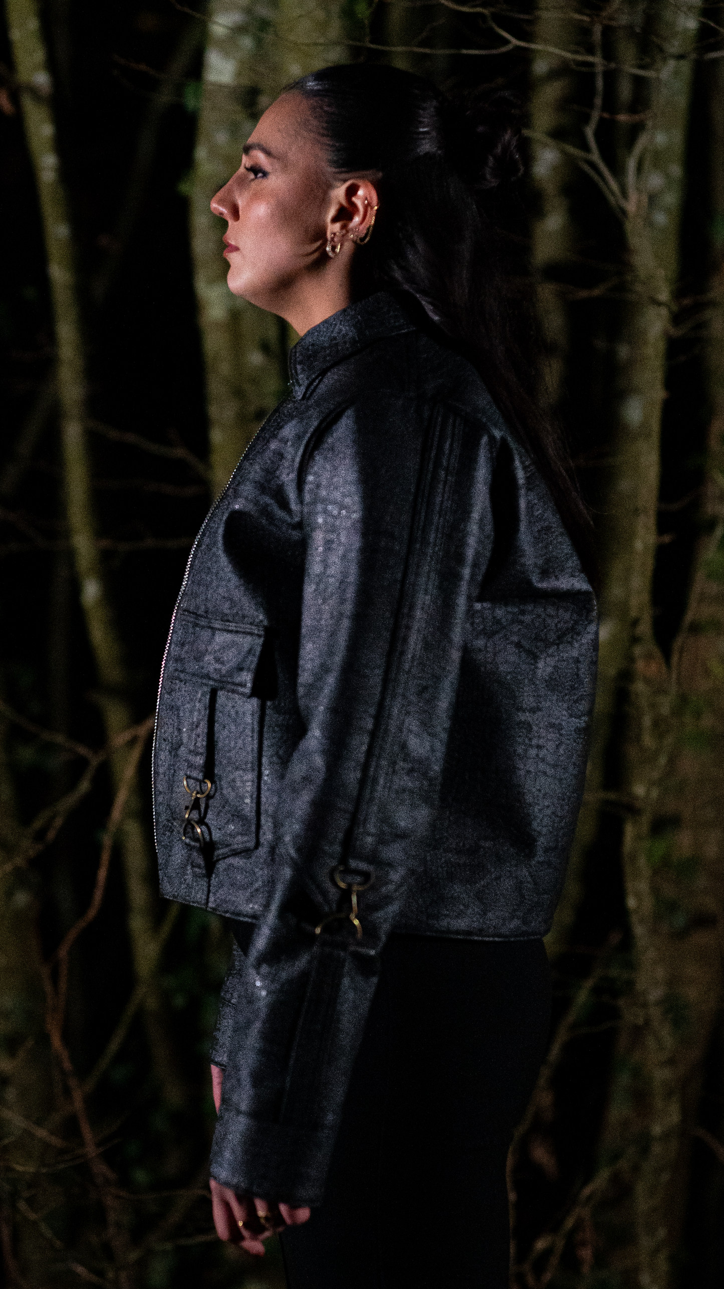 V2 - Black croco