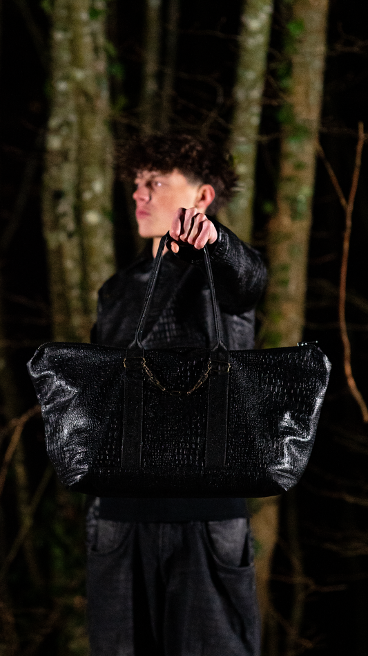 Black Croco Bag
